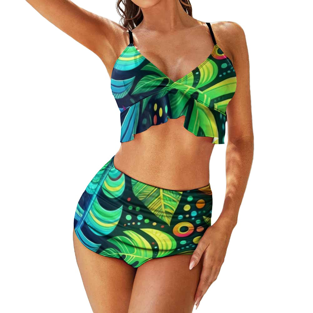 Hawaii Two-Piece Bikini Swimsuit