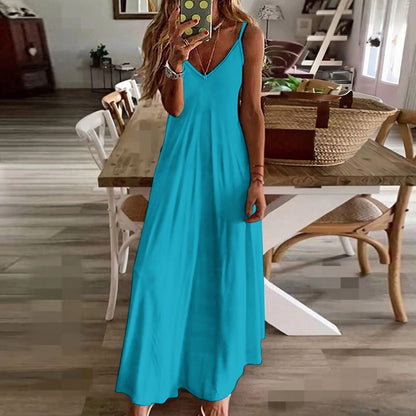 Sling Ankle Long Dress