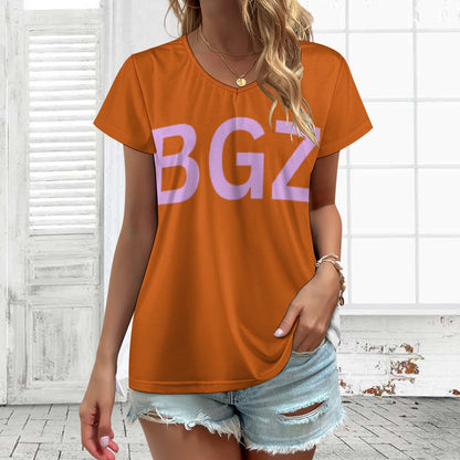 BGZ V-neck T-shirt