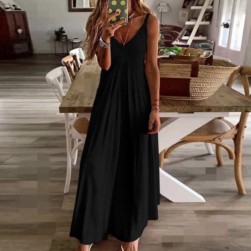 Sling Ankle Long Dress