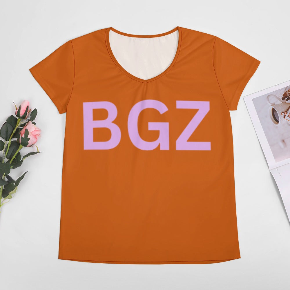 BGZ V-neck T-shirt