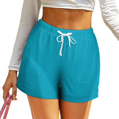 BGZ High Waist Loose Elastic Shorts