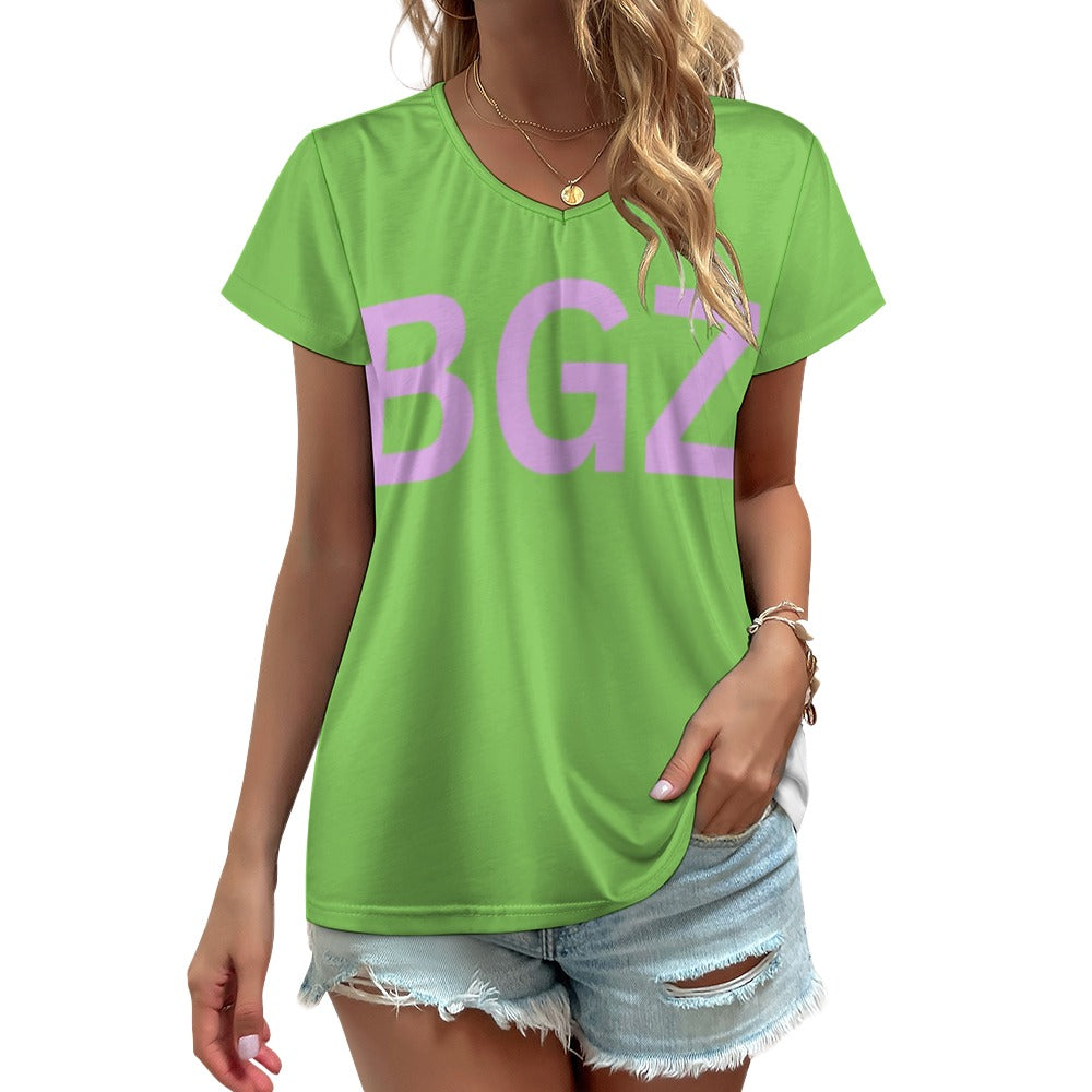 BGZ V-neck T-shirt