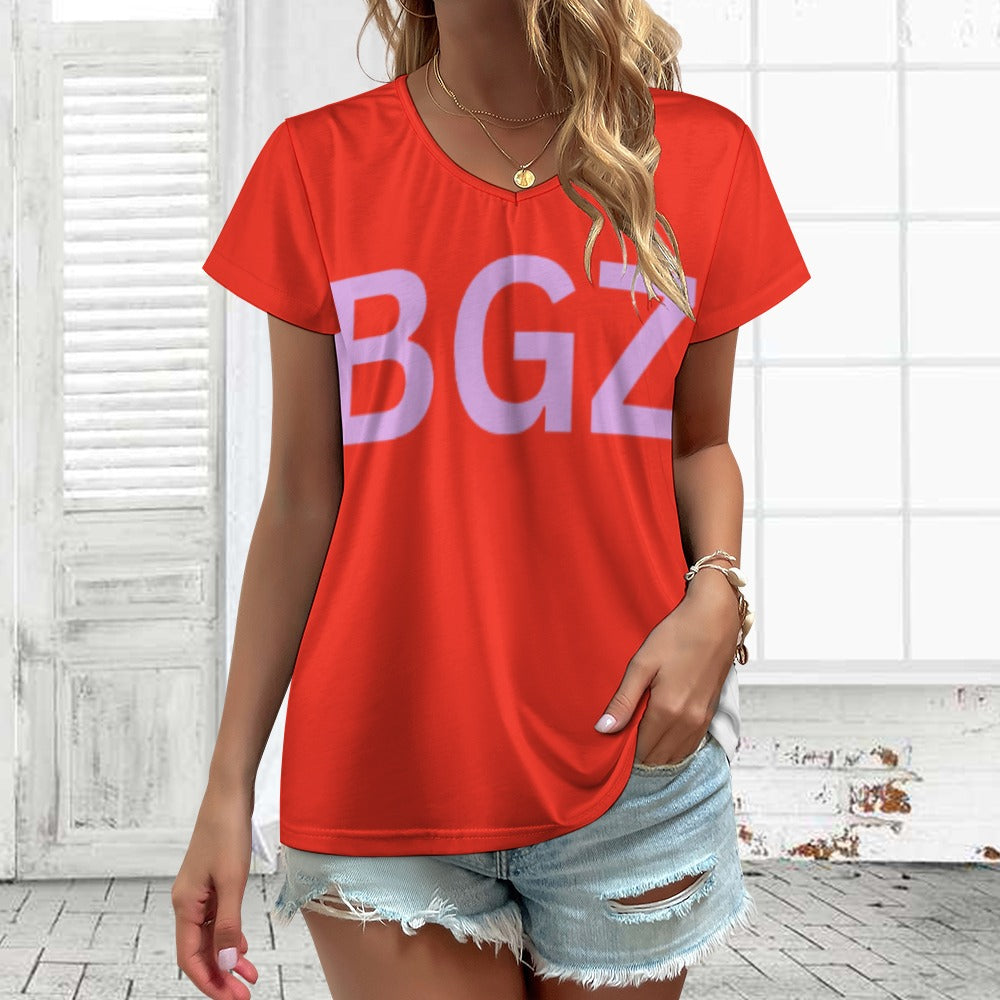 BGZ V-neck T-shirt