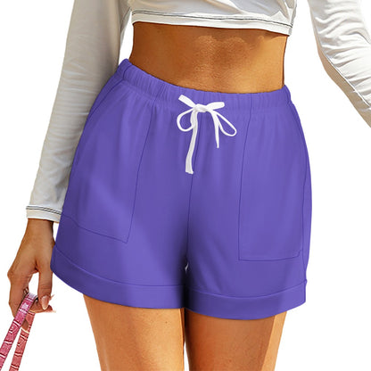 BGZ High Waist Loose Elastic Shorts