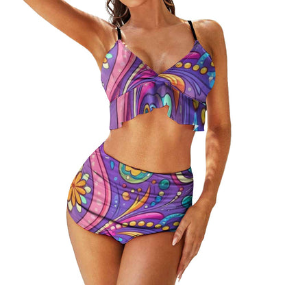 Hawaii Two-Piece Bikini Swimsuit