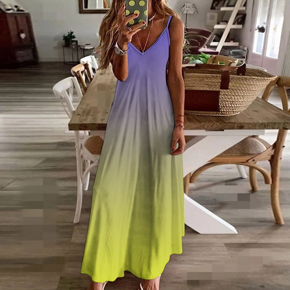 INFINITY Sling Ankle Long Dress