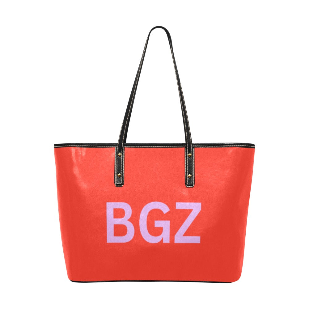 BGZ PU Leather Tote Bag