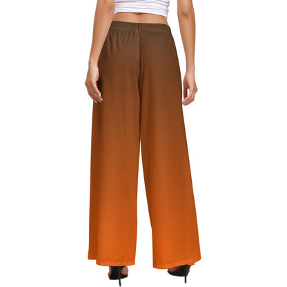 Women's Wide Leg Pants Degradee