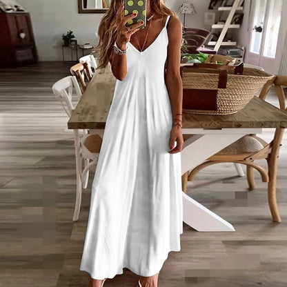 Sling Ankle Long Dress