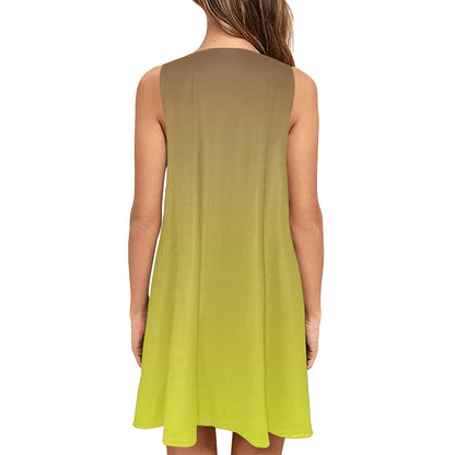 INFINITY Sleeveless Pocket Dress