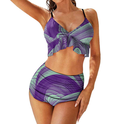 Hawaii Two-Piece Bikini Swimsuit